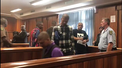 PE court lined with security as suspected gang kingpin murder trial gets underway (AjY)