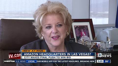 Las Vegas wants to be home to new Amazon headquarters
