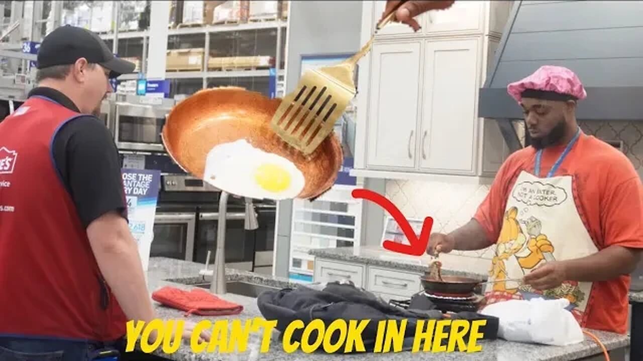 Cooking Food In Stores!