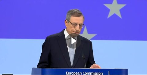 MARIO DRAGHI: EU REGULATIONS ARE KILLING INNOVATION...