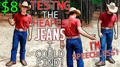 TESTING The CHEAPEST Jeans I Could FIND! • I'M SPEECHLESS!