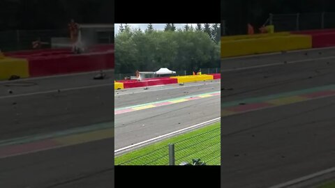 Jack aiken, an unusual and huge crash of Racing car in racr