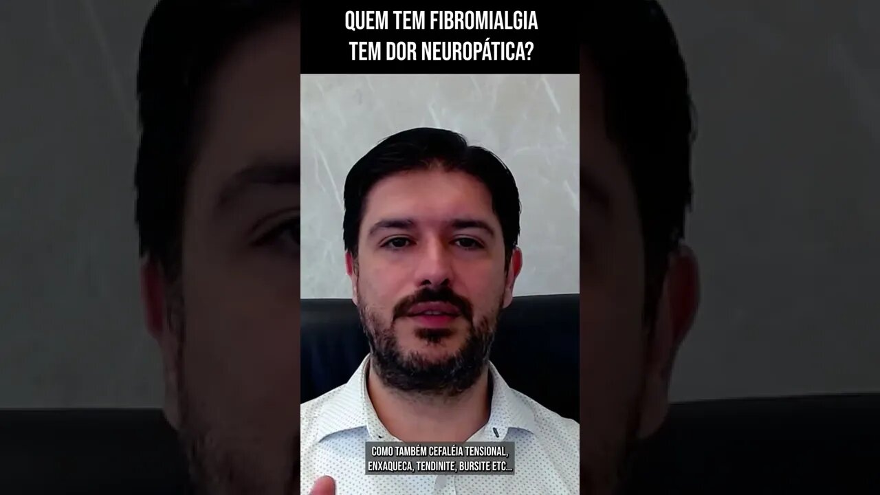 Quem Tem Fibromialgia Tem Dor Neuropática? #Shorts