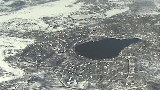 AirTracker7 flies over Grand County folllowing East Troublesome Fire
