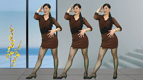 Teaching version of dance "Snow Mountain Girl" on the back!
