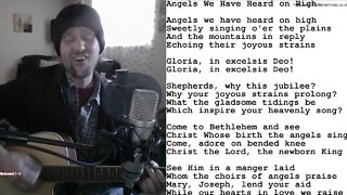 Angels we have heard on high.