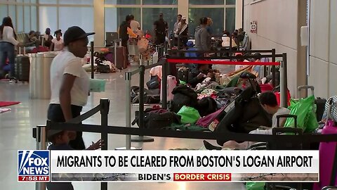 Migrants Will Be Cleared Out Of Boston's Logan Airport