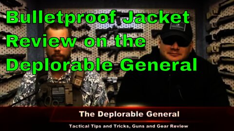 🔥Bulletproof Jacket Review Deplorable General 🔫