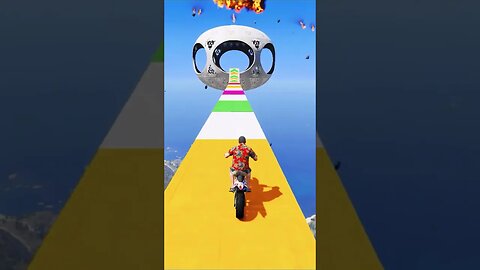 The Most INSANE Stunts On Mount Chiliad - GTA 5! #Shorts | TAFFY GAMING