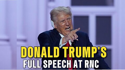 Donald Trump Life Changing SPEECH AT THE RNC