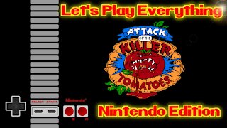 Let's Play Everything: Attack of the Killer Tomatoes
