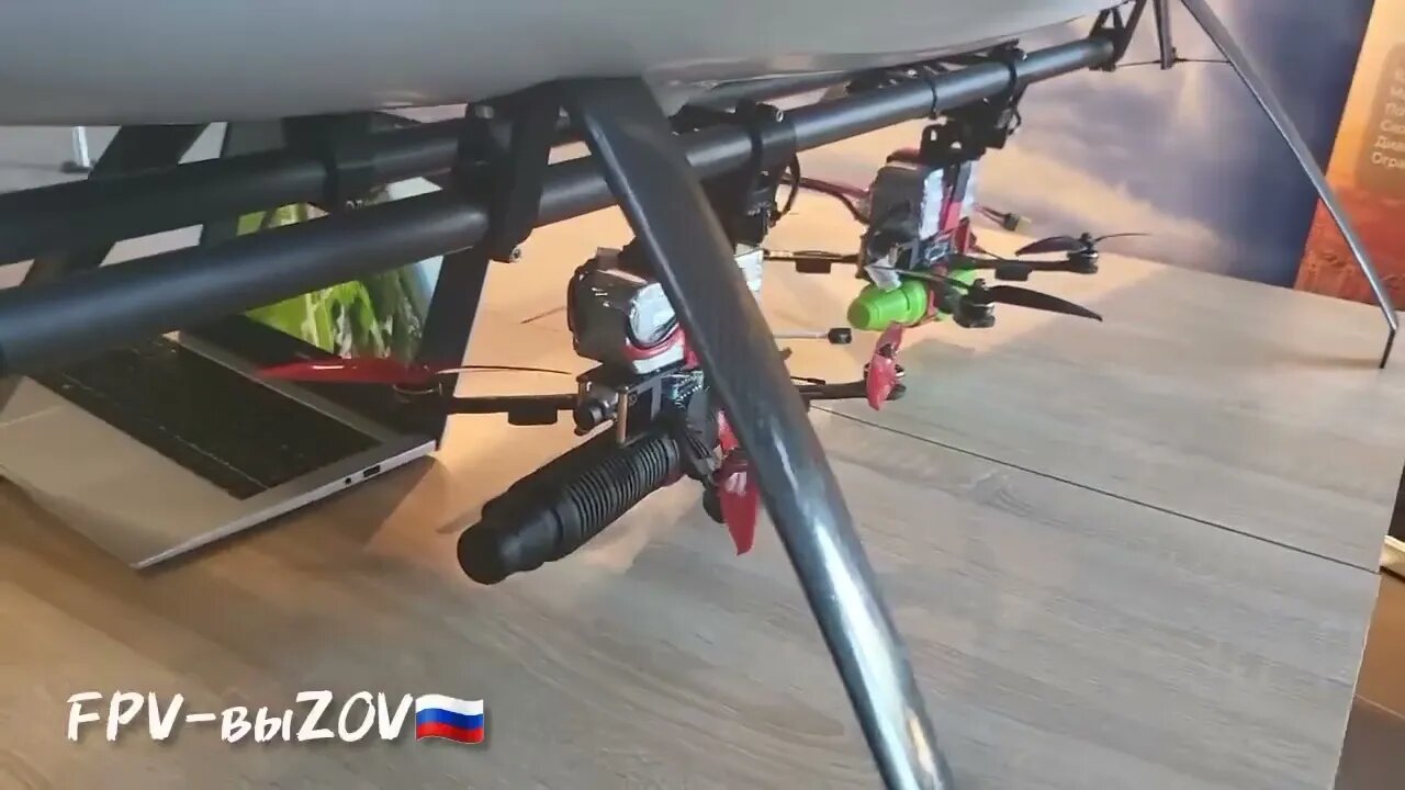 Russian Drone Mothership For Small Kamikaze Drones