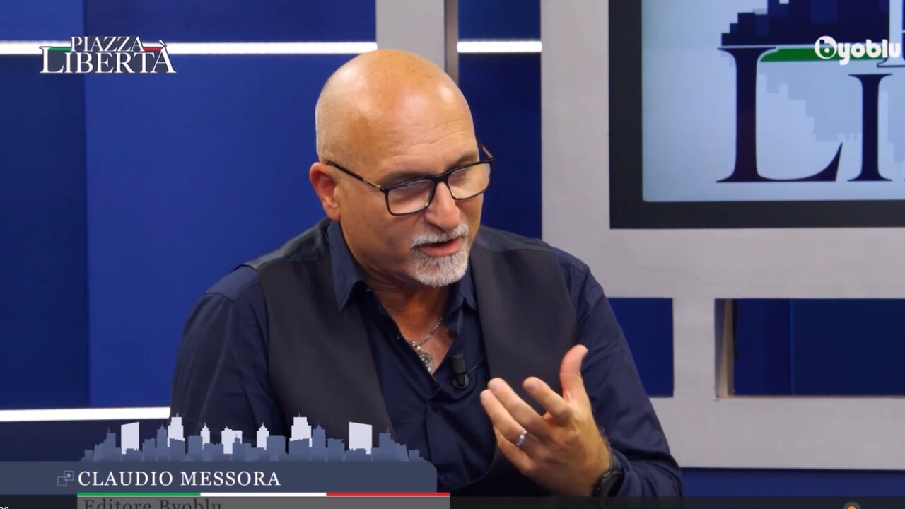 PIAZZA LIBERTA’, il libero pensiero è diventato un crimine: intervento di Claudio Messora