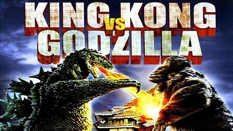 KING KONG VS GODZILLA 1963 Universal Released American Version in English FULL MOVIE HD & W/S