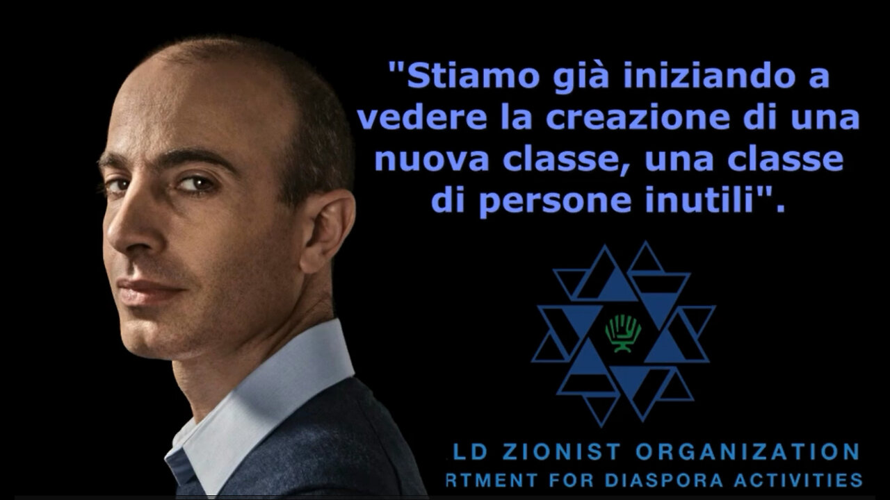"Stiamo già iniziando a vedere la creazione di una nuova classe, una classe di persone inutili"