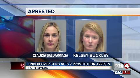 Two Busted in Undercover Prostitution Operation