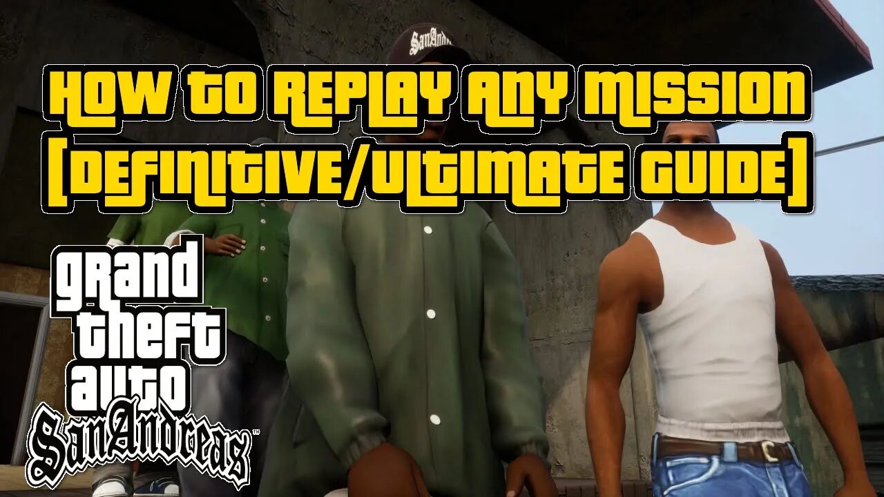 Grand Theft Auto: San Andreas - HOW TO REPLAY ANY MISSION IN GTA SA [ULTIMATE GUIDE] #shorts #short