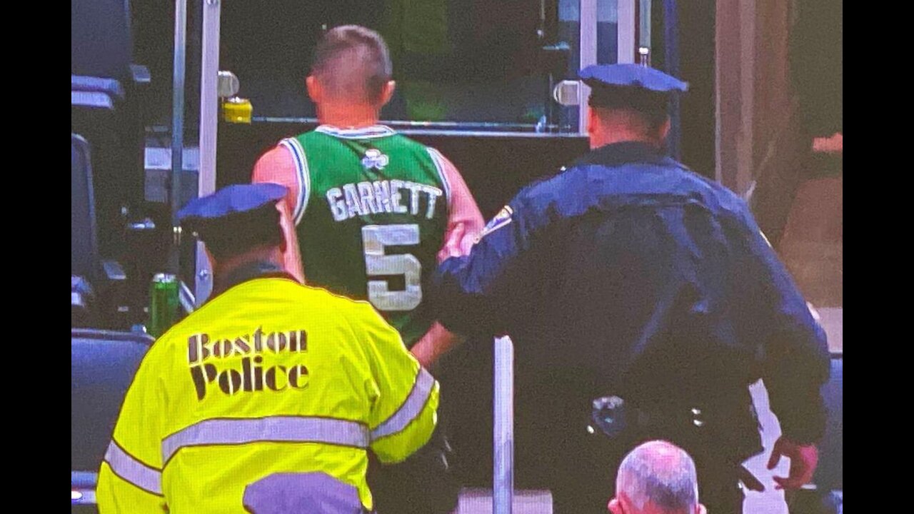 "Racist" Celtics fan throws water bottle, Shaun King melts down.