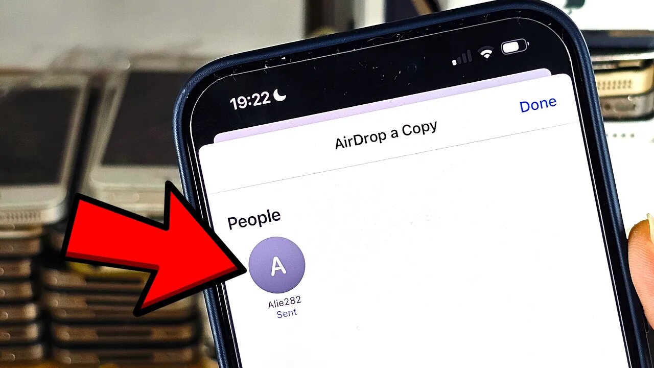 How To AirDrop on iPhone 15 Pro Max