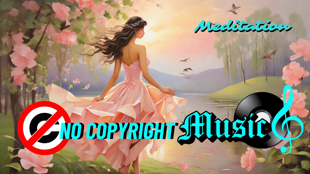 "Meditation Space | Sky Hills | Light_Music | No Copyright Ambient Background"
