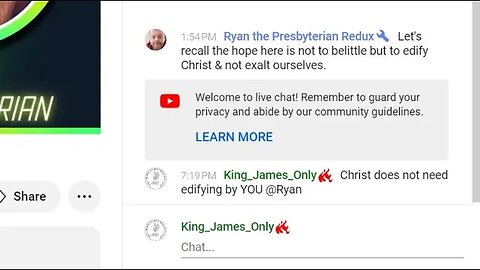 Having a look around #YT / #KJV #kjv / #calvinism #calvinist / @KevinThompson1611