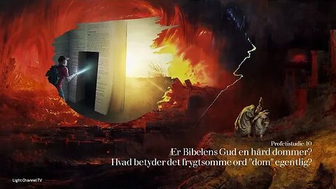 Profetistudie 10 - Er Bibelens Gud en hård dommer? Hvad betyder det frygtsomme ord "dom" egentlig?