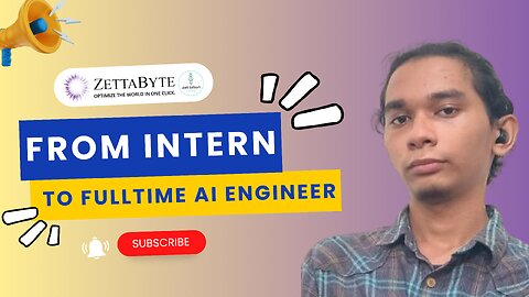 Zainul Muttaqin's Remarkable Journey: Intern to Full-time AI Engineer at ZettaByte