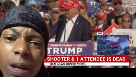 Black People Reacts To Donald Trump Assassination Attempt #11