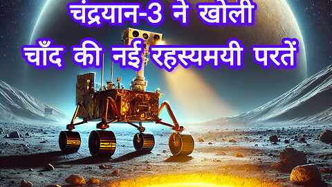 Chandrayaan-3|| चंद्रयान-3 ने खोली चाँद की नई रहस्यमयी परतें