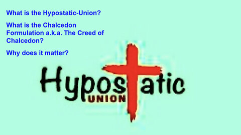 434 Hypostatic Union