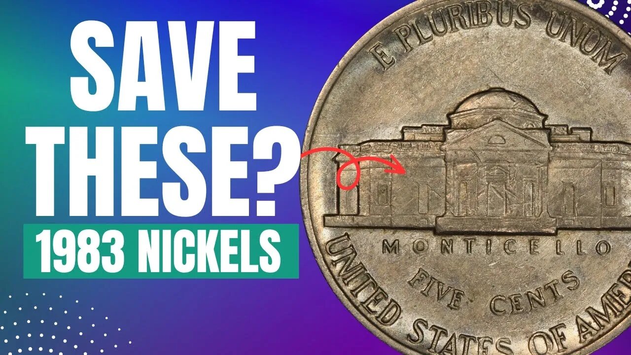 THESE COINS are Worth Money Than YOU THINK! 1983 Nickel Errors!