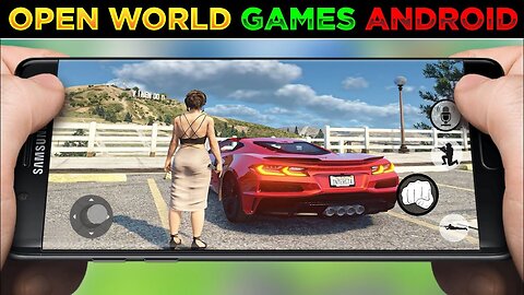 Top 10 Open World Games For Android #openworldgames #highgraphicsgames