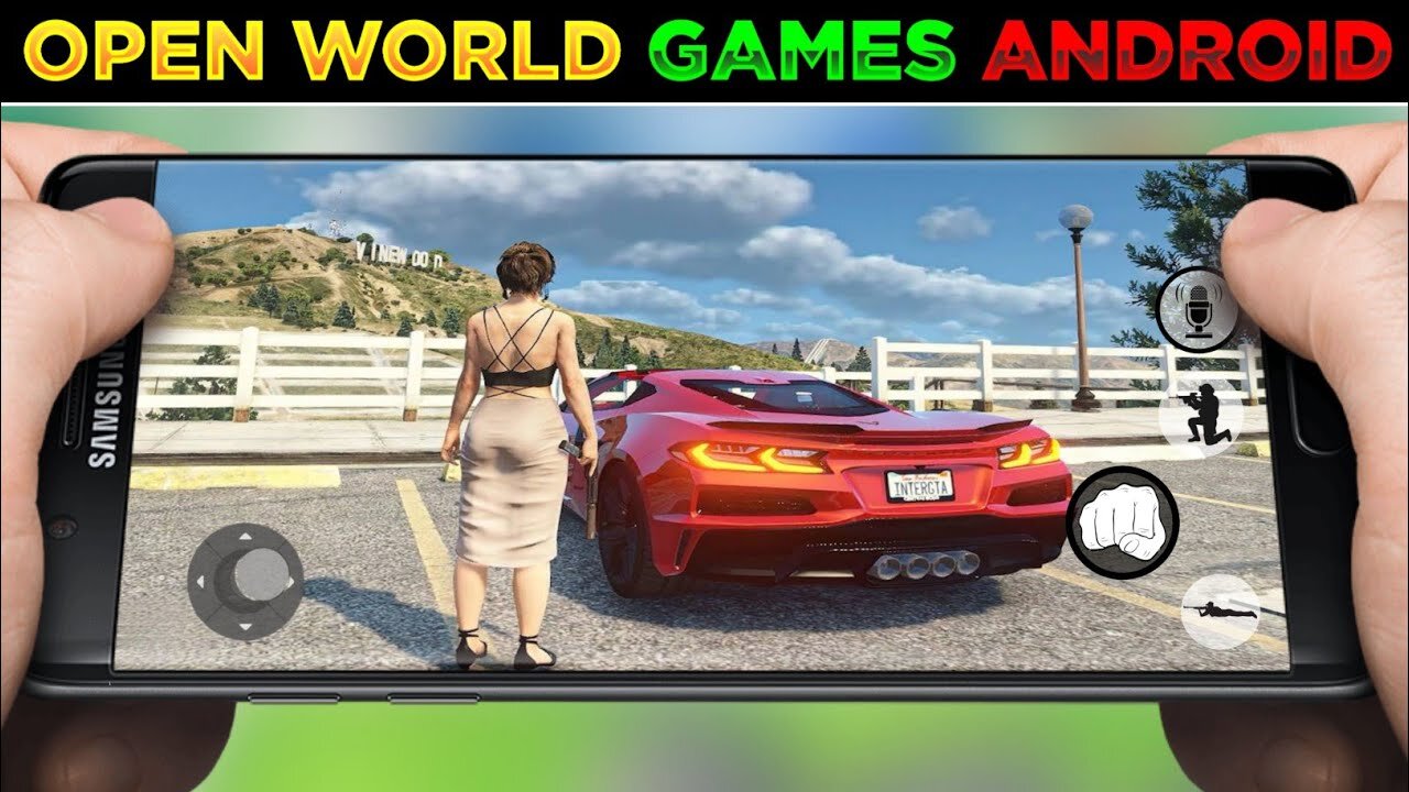 Top 10 Open World Games For Android #openworldgames #highgraphicsgames