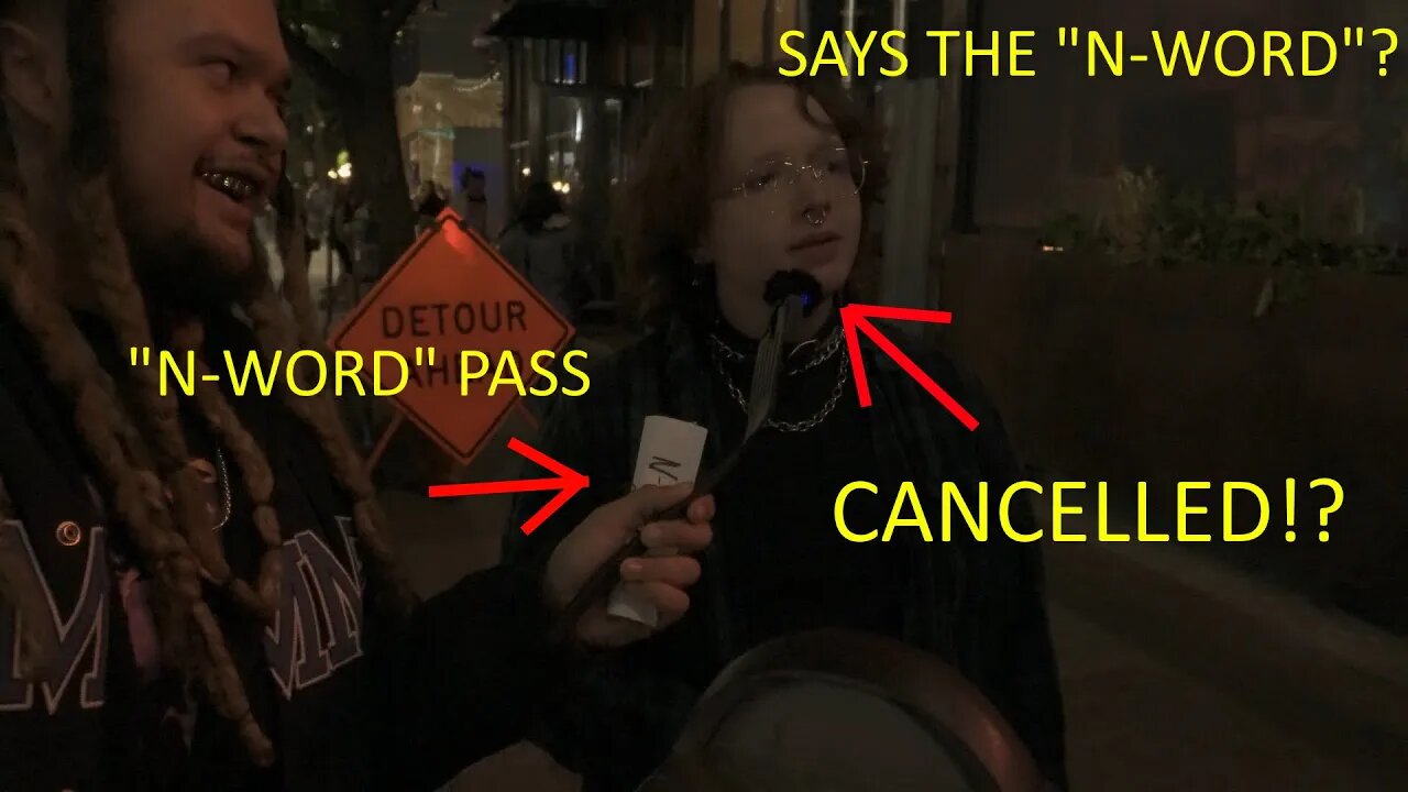 Selling "N-Word" passes to NPCs in Dallas, TX (Someone Says It?!)