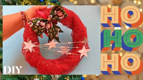 DIY - CHRISTMAS WREATH IDEA/GUIRLANDA DE NATAL