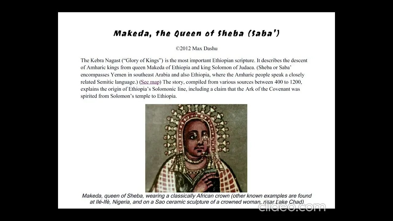 Makeda, The Queen of Sheba (Saba) #Makeda #Queen of Sheba #egypt #historyfacts