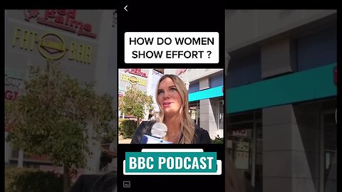 BBC PODCAST AGREES W/ MEN PUT MORE EFFORT INTO DATING THAN WOMEN DO #equality #dating #redpill #bbc