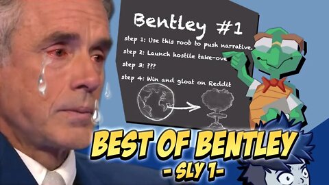 Jordan Peterson Cries Over Bentley the Turtle | Sly Cooper Funny Moments Compilation