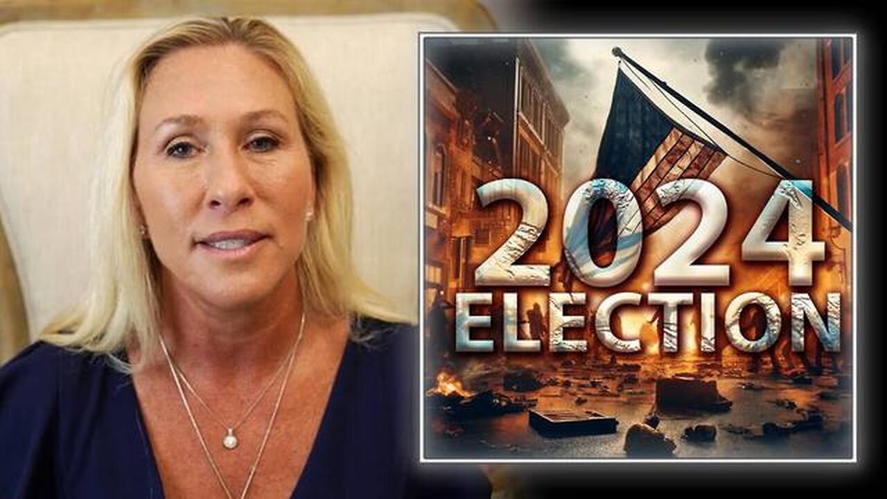 BREAKING EXCLUSIVE: MTG PREDICTS DEEP STATE PLANNING CIVIL UNREST / WAR TO CANCEL 2024 ELECTION