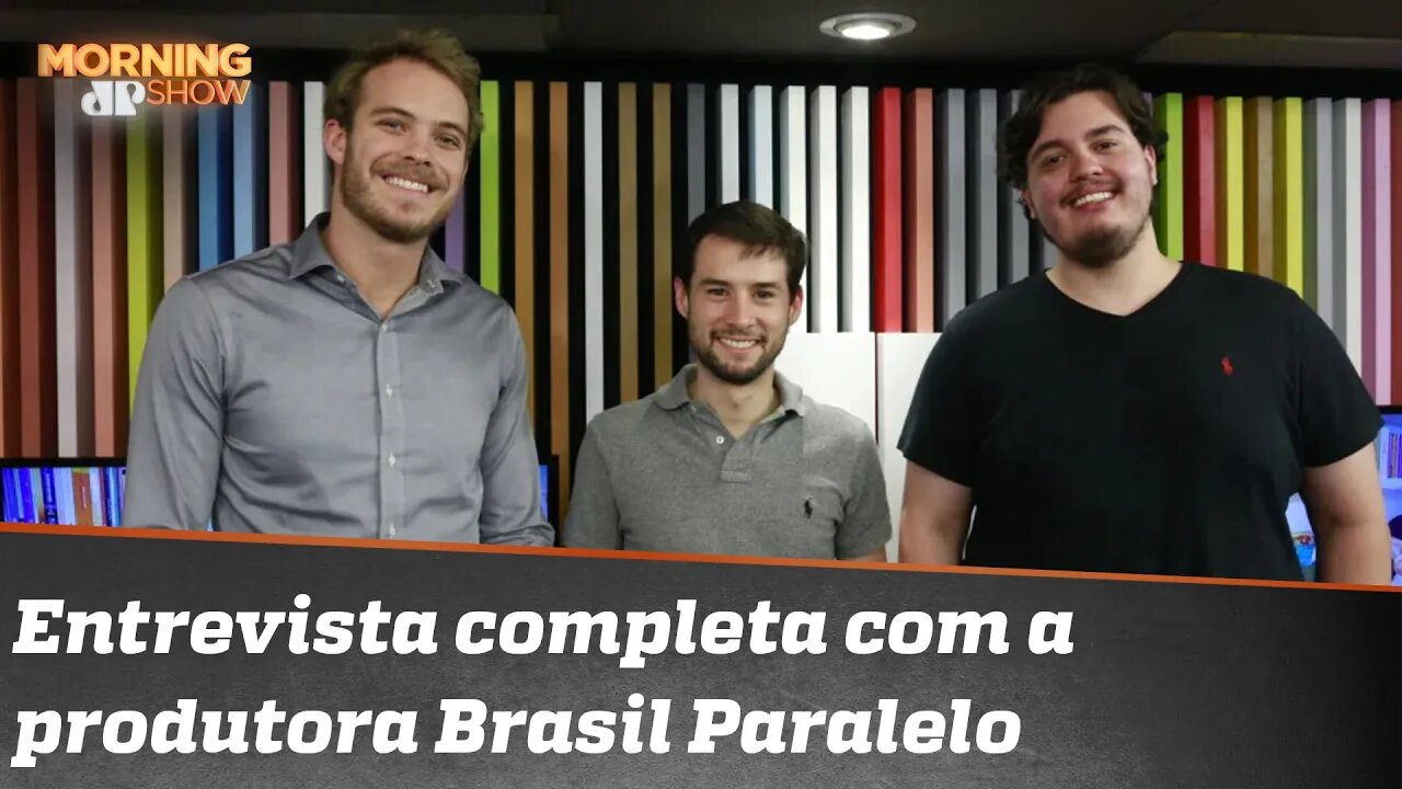 Assista à íntegra da entrevista com Brasil Paralelo