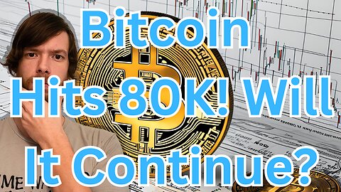 Bitcoin Hits 80K! Will It Continue? E488 #crypto #grt #xrp #algo #ankr #btc