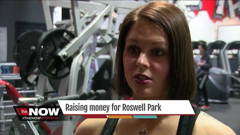 Woman works out to wipe out cancer