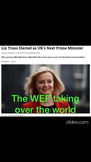 UK’s Prime Minister is apart of WEF