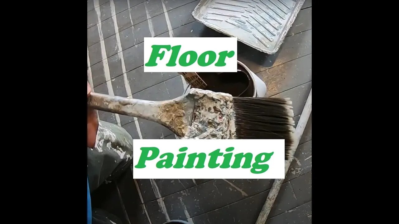 Floor Painting - Easy as Pie