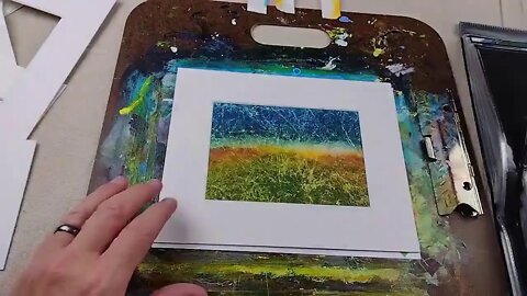 Trying Out Matboards (Sped Up with Ambient Music)