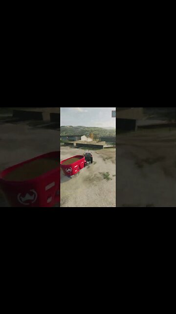 Trying To Feed The Cows FS22 #shorts