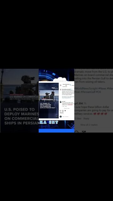 Marines on commercial ships