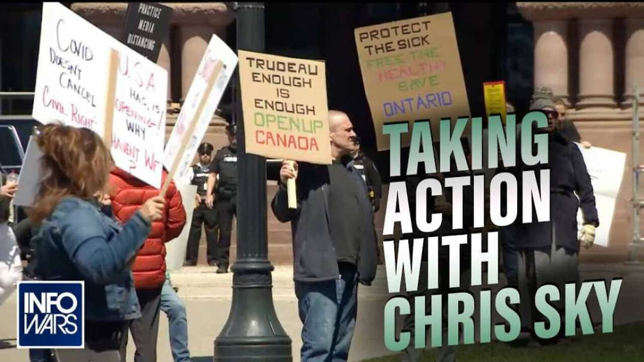 Beyond Protests: Canadian Soldier Chris Sky Explains How Groups Of Adults Can Beat Covid Communism