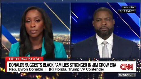 Rep Byron Donalds SCHOOLS CNN Host on Biden Vs Trump Policies