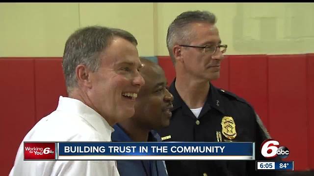 IMPD, Hogsett aim to build trust in the community